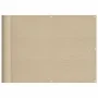 Balcony screen 100% polyester Oxford beige 75x700 cm by , Umbrellas - Ref: Foro24-4000172, Price: 29,95 €, Discount: %