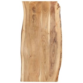 Superficie de mesa madera maciza de acacia 118x(50-60)x2,5 cm