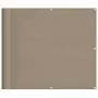 Balcony screen 100% polyester Oxford taupe 90x800 cm by , Umbrellas - Ref: Foro24-4000243, Price: 43,27 €, Discount: %