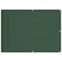 Balcony screen 100% polyester Oxford dark green 75x800 cm by , Umbrellas - Ref: Foro24-4000257, Price: 32,62 €, Discount: %