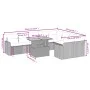 Set de sofás de jardín 10 pzas cojines ratán sintético negro de , Conjuntos de jardín - Ref: Foro24-3271468, Precio: 660,61 €...