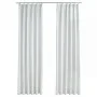 Blackout curtains with hooks 2 pieces off-white 140x175 cm by vidaXL, Curtains and curtains - Ref: Foro24-134485, Price: 36,7...