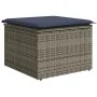 11-teiliges Gartensofa-Set und graue synthetische Rattankissen von , Gartensets - Ref: Foro24-3228910, Preis: 589,43 €, Rabat...