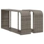 11-teiliges Gartensofa-Set und graue synthetische Rattankissen von , Gartensets - Ref: Foro24-3228910, Preis: 589,43 €, Rabat...