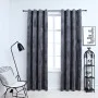 Blackout curtains rings 2 pcs anthracite velvet 140x225 cm by vidaXL, Curtains and curtains - Ref: Foro24-134497, Price: 46,8...
