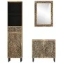 3-teiliges Badezimmermöbel-Set aus massivem Mangoholz von , Badezimmermöbel - Ref: Foro24-3206314, Preis: 387,61 €, Rabatt: %