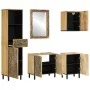 5-piece bathroom furniture set solid mango wood by , Bathroom furniture - Ref: Foro24-3206316, Price: 592,69 €, Discount: %