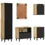 5-piece bathroom furniture set solid mango wood by , Bathroom furniture - Ref: Foro24-3206316, Price: 592,69 €, Discount: %