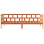 Wachsbraunes Schlafsofa aus massivem Kiefernholz, 90 x 200 cm von , Betten und Lattenroste - Ref: Foro24-844408, Preis: 96,84...