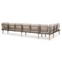 8-Sitzer-Gartenmöbel-Set mit Kissen aus massivem Akazienholz von vidaXL, Gartensets - Ref: Foro24-46484, Preis: 736,41 €, Rab...