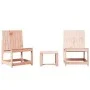 Gartenmöbel-Set 3-teilig aus Massivholz Douglasie von , Gartenstühle - Ref: Foro24-832623, Preis: 90,27 €, Rabatt: %