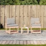 Juego de muebles de jardín 3 pzas madera maciza abeto Douglas de , Sillas de jardín - Ref: Foro24-832623, Precio: 91,02 €