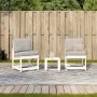 Gartenmöbel-Set 3-teilig aus massivem weißem Kiefernholz von , Gartenstühle - Ref: Foro24-832621, Preis: 102,38 €, Rabatt: %