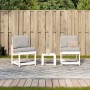 Gartenmöbel-Set 3-teilig aus massivem weißem Kiefernholz von , Gartenstühle - Ref: Foro24-832621, Preis: 103,36 €, Rabatt: %