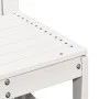 Gartenmöbel-Set 3-teilig aus massivem weißem Kiefernholz von , Gartenstühle - Ref: Foro24-832621, Preis: 102,38 €, Rabatt: %