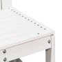 Gartenmöbel-Set 3-teilig aus massivem weißem Kiefernholz von , Gartenstühle - Ref: Foro24-832621, Preis: 103,36 €, Rabatt: %