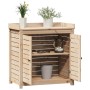 Pflanztisch mit Kiefernholzregalen 82,5x50x86,5 cm von , Topfständer - Ref: Foro24-832417, Preis: 158,96 €, Rabatt: %