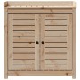 Pflanztisch mit Kiefernholzregalen 82,5x50x86,5 cm von , Topfständer - Ref: Foro24-832417, Preis: 158,96 €, Rabatt: %