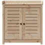 Planting table with pine wood shelves 82.5x50x86.5 cm by , Pot stands - Ref: Foro24-832417, Price: 152,82 €, Discount: %