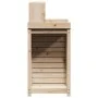 Planting table with pine wood shelves 82.5x50x109.5 cm by , Pot stands - Ref: Foro24-832422, Price: 138,91 €, Discount: %