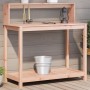 Mesa de plantación con estantes madera Douglas 108x50x109,5 cm de , Soportes para macetas - Ref: Foro24-832415, Precio: 106,95 €