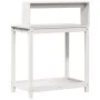 Plantation table with white pine wood shelves 82.5x50x109.5cm by , Pot stands - Ref: Foro24-832408, Price: 74,66 €, Discount: %