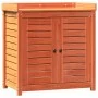Plantagentisch mit Regalen aus braunem Kiefernholz, 82,5 x 50 x 86,5 cm von , Topfständer - Ref: Foro24-844635, Preis: 150,23...