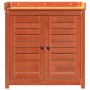Plantagentisch mit Regalen aus braunem Kiefernholz, 82,5 x 50 x 86,5 cm von , Topfständer - Ref: Foro24-844635, Preis: 151,84...