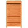 Plantation table with brown pine wood shelves 82.5x50x86.5 cm by , Pot stands - Ref: Foro24-844635, Price: 150,23 €, Discount: %