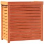 Plantation table with brown pine wood shelves 82.5x50x86.5 cm by , Pot stands - Ref: Foro24-844635, Price: 151,84 €, Discount: %