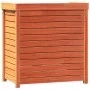 Plantation table with brown pine wood shelves 82.5x50x86.5 cm by , Pot stands - Ref: Foro24-844635, Price: 150,23 €, Discount: %