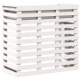 Hoher Garten-Bartisch aus weißem Kiefernholz, 113,5 x 50 x 103 cm von , Gartentische - Ref: Foro24-832531, Preis: 170,36 €, R...