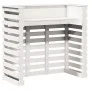 Mesa alta de bar de jardín madera pino blanco 113,5x50x103 cm de , Mesas de jardín - Ref: Foro24-832531, Precio: 162,36 €, De...