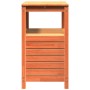 Plantagentisch mit Regalen aus braunem Kiefernholz, 82,5 x 45 x 81 cm von , Topfständer - Ref: Foro24-844637, Preis: 139,11 €...