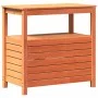 Mesa plantación con estantes madera pino marrón 82,5x45x81 cm de , Soportes para macetas - Ref: Foro24-844637, Precio: 137,36...