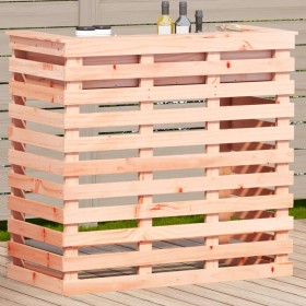 Mesa alta bar de jardín madera maciza Douglas 113,5x50x103 cm de , Mesas de jardín - Ref: Foro24-832533, Precio: 150,96 €, De...