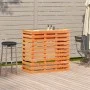 Garten-Bar-Hochtisch aus wachsbraunem Kiefernholz, 113,5 x 50 x 103 cm von , Gartentische - Ref: Foro24-844640, Preis: 151,99...