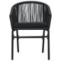 7-piece black garden dining set by , Garden sets - Ref: Foro24-3099243, Price: 768,46 €, Discount: %