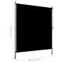 Anthracite gray outdoor roller blind 200x270 cm by , Blinds and blinds - Ref: Foro24-145938, Price: 96,26 €, Discount: %