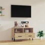 Mueble para TV madera contrachapada roble ahumado 80x36x50 cm de , Muebles TV - Ref: Foro24-812594, Precio: 64,72 €, Descuent...