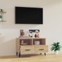 TV-Schrank aus geräuchertem Eichensperrholz, 80 x 36 x 50 cm von , TV-Möbel - Ref: Foro24-812594, Preis: 65,57 €, Rabatt: %