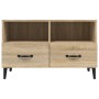 TV-Schrank aus geräuchertem Eichensperrholz, 80 x 36 x 50 cm von , TV-Möbel - Ref: Foro24-812594, Preis: 65,57 €, Rabatt: %