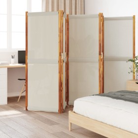 Biombo divisor de 5 paneles gris claro 350x180 cm de , Divisores de ambientes - Ref: Foro24-4003357, Precio: 165,43 €, Descue...