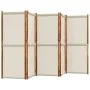 Light gray 5-panel divider screen 350x180 cm by , Room dividers - Ref: Foro24-4003357, Price: 165,43 €, Discount: %
