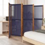 Biombo divisor de 6 paneles azul oscuro 420x180 cm de , Divisores de ambientes - Ref: Foro24-4003362, Precio: 160,42 €, Descu...