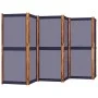 Trennwand mit 6 Paneelen dunkelblau 420x180 cm von , Raumteiler - Ref: Foro24-4003362, Preis: 158,39 €, Rabatt: %