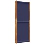 Biombo divisor de 4 paneles azul oscuro 280x180 cm de , Divisores de ambientes - Ref: Foro24-4003360, Precio: 105,48 €, Descu...