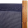 Biombo divisor de 4 paneles azul oscuro 280x180 cm de , Divisores de ambientes - Ref: Foro24-4003360, Precio: 105,48 €, Descu...
