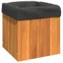 Pflanzgefäß aus massivem Akazienholz, 25 x 25 x 25 cm von , Töpfe und Pflanzgefäße - Ref: Foro24-366500, Preis: 31,45 €, Raba...