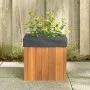 Pflanzgefäß aus massivem Akazienholz, 25 x 25 x 25 cm von , Töpfe und Pflanzgefäße - Ref: Foro24-366500, Preis: 31,45 €, Raba...